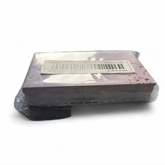 💜 NWT Purple and Gold Thank You Cards (50 Cards) - Picture 4 of 6